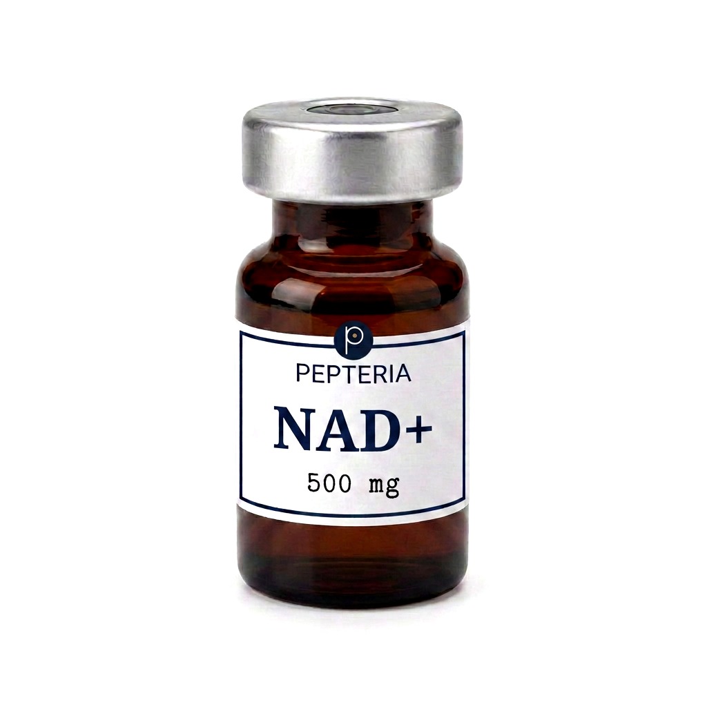 Vial of NAD+ — Pepteria Laboratories research peptide
