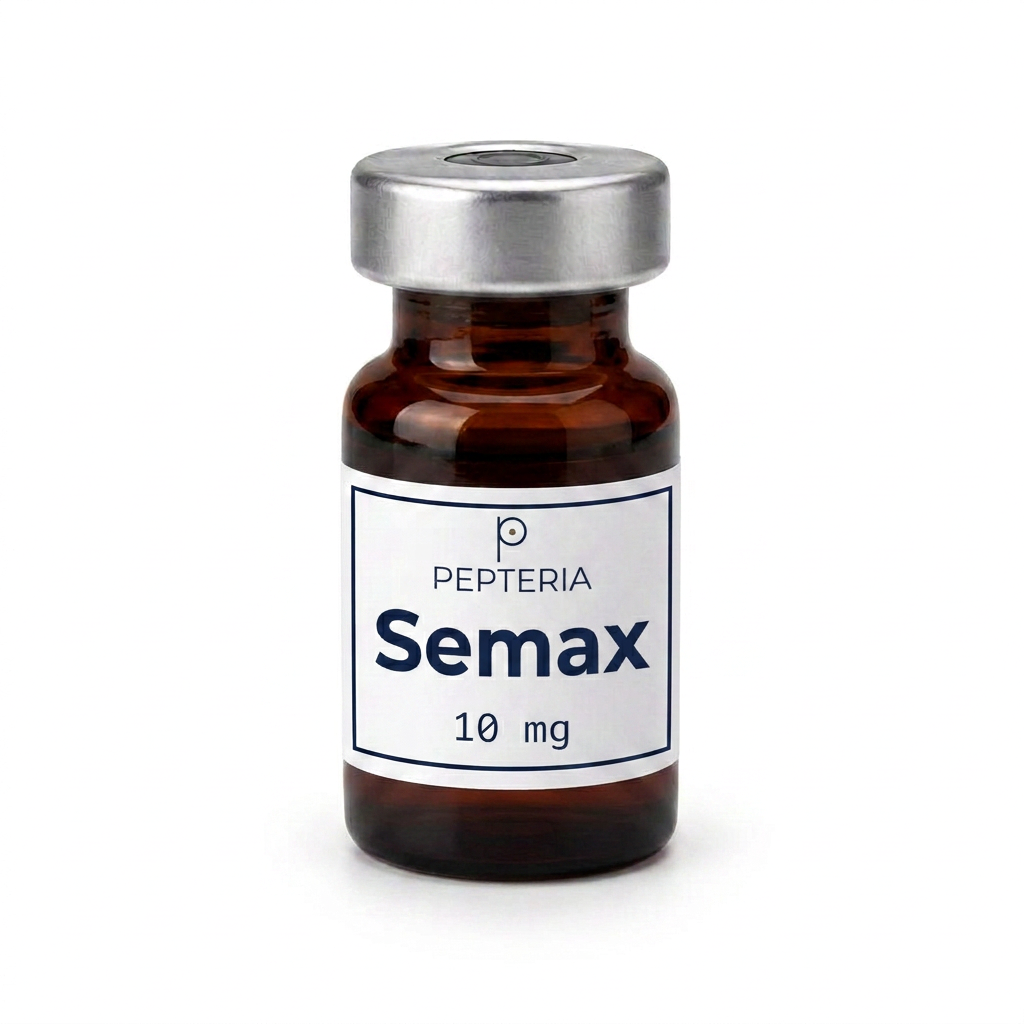Vial of Semax — Pepteria Laboratories research peptide